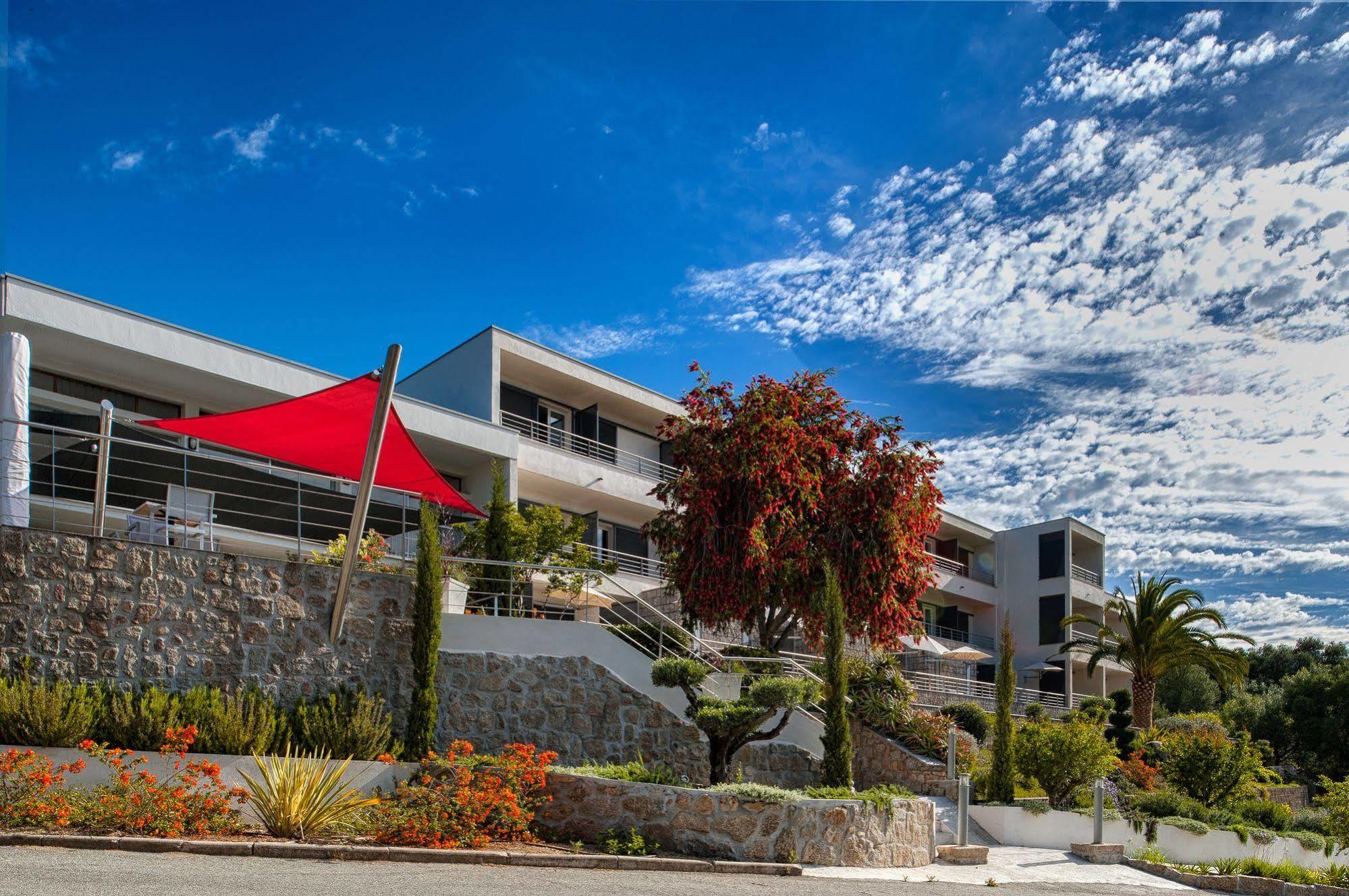 Hotel Les Eucalyptus Porto Pollo Exterior foto